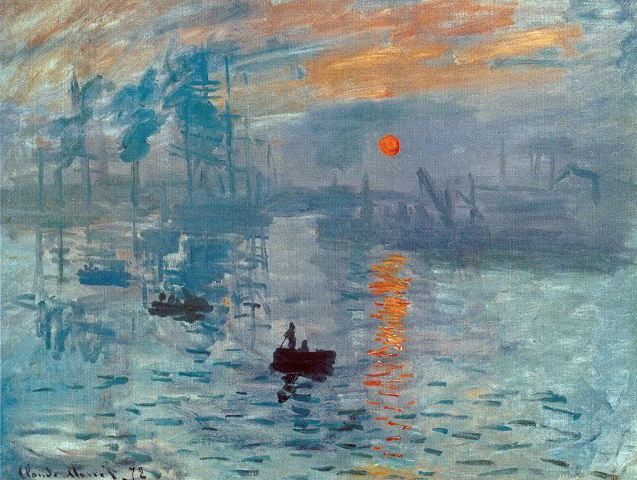 Monet - Impresión, sol naciente (1)
